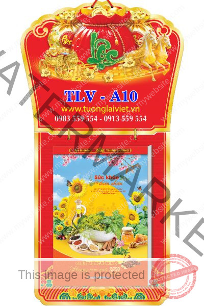 In Lịch bloc treo tường Cây Thuốc Sức Khỏe