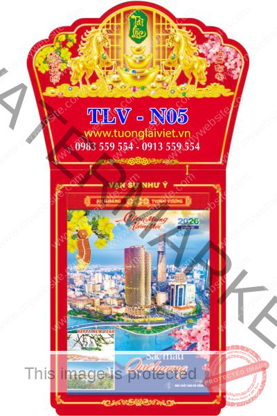 In Lịch bloc treo tường Sắc Màu Quê Hương